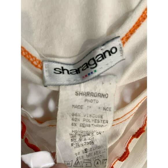 VTG Sharagano Y2K Fairy Coquette Whimsigoth Festival Coachella Boho Retro Top - Picture 2 of 4